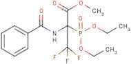methyl 2-(benzoylamino)-2-(diethoxyphosphoryl)-3,3,3-trifluoropropanoate