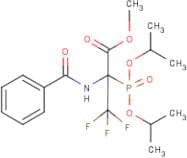 methyl 2-(benzoylamino)-2-(diisopropoxyphosphoryl)-3,3,3-trifluoropropanoate
