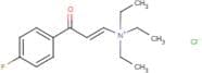 N,N,N-triethyl-3-(4-fluorophenyl)-3-oxoprop-1-en-1-aminium chloride