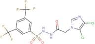 N'1-[2-(4,5-dichloro-1H-imidazol-1-yl)acetyl]-3,5-di(trifluoromethyl)benzene-1-sulphonohydrazide
