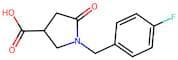 1-(4-fluorobenzyl)-5-oxo-3-pyrrolidinecarboxylic acid