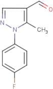1-(4-Fluorophenyl)-5-methyl-1H-pyrazole-4-carboxaldehyde