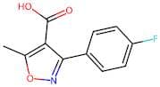 3-(4-Fluorophenyl)-5-methylisoxazole-4-carboxylic acid