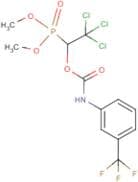 dimethyl [2,2,2-trichloro-1-({[3-(trifluoromethyl)anilino]carbonyl}oxy)ethyl]phosphonate