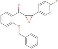 [2-(benzyloxy)phenyl][3-(4-fluorophenyl)oxiran-2-yl]methanone