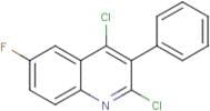 2,4-Dichloro-6-fluoro-3-phenylquinoline