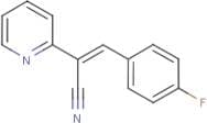 3-(4-fluorophenyl)-2-(2-pyridyl)acrylonitrile