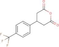 4-[4-(Trifluoromethyl)phenyl]dihydro-2H-pyran-2,6(3H)-dione
