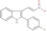 2-(4-fluorophenyl)-3-(2-nitrovinyl)-1H-indole