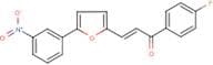 1-(4-fluorophenyl)-3-[5-(3-nitrophenyl)-2-furyl]prop-2-en-1-one