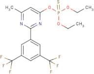 O-{2-[3,5-Bis(trifluoromethyl)phenyl]-6-methylpyrimidin-4-yl} O,O-diethyl phosphothioate