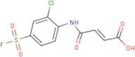 4-(2-chloro-4-fluorosulphonylanilino)-4-oxobut-2-enoic acid