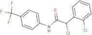 N1-[4-(trifluoromethyl)phenyl]-2-chloro-2-(2-chlorophenyl)acetamide