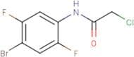 N1-(4-bromo-2,5-difluorophenyl)-2-chloroacetamide