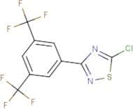 5-chloro-3-[3,5-di(trifluoromethyl)phenyl]-1,2,4-thiadiazole