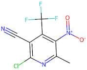 2-chloro-6-methyl-5-nitro-4-(trifluoromethyl)nicotinonitrile