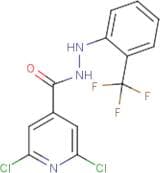 N'4-[2-(trifluoromethyl)phenyl]-2,6-dichloropyridine-4-carbohydrazide