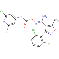 3-(2-chloro-6-fluorophenyl)-N'-({[(2,6-dichloropyridin-4-yl)amino]carbonyl}oxy)-5-methylisoxazole-…