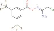 N'-{[3,5-Bis(trifluoromethyl)benzoyl]oxy}-2-chloroethanimidamide