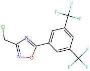 5-[3,5-bis(trifluoromethyl)phenyl]-3-(chloromethyl)-1,2,4-oxadiazole