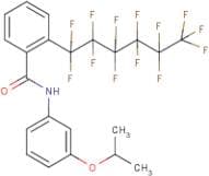 N-(3-isopropoxyphenyl)-2-(1,1,2,2,3,3,4,4,5,5,6,6,6-tridecafluorohexyl)benzamide
