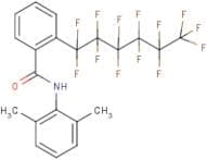 N-(2,6-dimethylphenyl)-2-(1,1,2,2,3,3,4,4,5,5,6,6,6-tridecafluorohexyl)benzamide