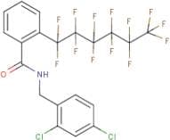 N-(2,4-dichlorobenzyl)-2-(1,1,2,2,3,3,4,4,5,5,6,6,6-tridecafluorohexyl)benzamide