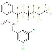 N-(3,5-dichlorobenzyl)-2-(1,1,2,2,3,3,4,4,5,5,6,6,6-tridecafluorohexyl)benzamide