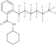 N-cyclohexyl-2-(1,1,2,2,3,3,4,4,5,5,6,6,6-tridecafluorohexyl)benzamide
