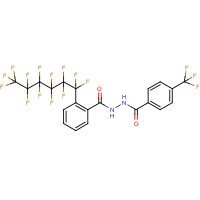 N'1-[4-(trifluoromethyl)benzoyl]-2-(1,1,2,2,3,3,4,4,5,5,6,6,6-tridecafluorohexyl)benzene-1-carbohy…