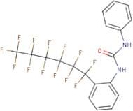 N-phenyl-N'-[2-(1,1,2,2,3,3,4,4,5,5,6,6,6-tridecafluorohexyl)phenyl]urea