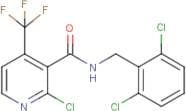 2-chloro-N-(2,6-dichlorobenzyl)-4-(trifluoromethyl)nicotinamide
