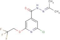 2-chloro-N'-(1-methylethylidene)-6-(2,2,2-trifluoroethoxy)isonicotinohydrazide