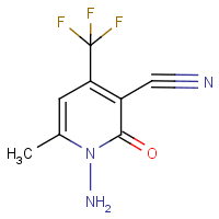 1-amino-6-methyl-2-oxo-4-(trifluoromethyl)-1,2-dihydropyridine-3-carbonitrile