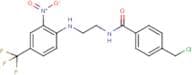 4-(chloromethyl)-N-{2-[2-nitro-4-(trifluoromethyl)anilino]ethyl}benzamide