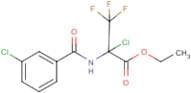 ethyl 2-chloro-2-[(3-chlorobenzoyl)amino]-3,3,3-trifluoropropanoate