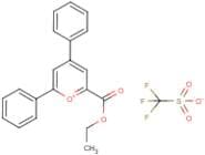 Ethyl 4,6-diphenylpyrylium-2-carboxylate trifluoromethanesulphonate