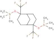 ({2,6-di(trifluoromethyl)-6-[(1,1,1-trimethylsilyl)oxy]bicyclo[3.3.1]non-2-yl}oxy)(trimethyl)silane