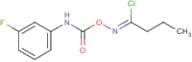 N-{[(3-fluoroanilino)carbonyl]oxy}butanimidoyl chloride
