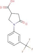 5-Oxo-1-[3-(trifluoromethyl)phenyl]pyrrolidine-3-carboxylic acid