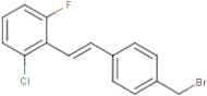 2-[4-(bromomethyl)styryl]-1-chloro-3-fluorobenzene