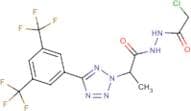 N'1-(2-chloroacetyl)-2-{5-[3,5-di(trifluoromethyl)phenyl]-2H-1,2,3,4-tetraazol-2-yl}propanohydrazi…