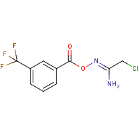 O1-[3-(trifluoromethyl)benzoyl]-2-chloroethanehydroximamide