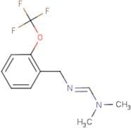 N,N-dimethyl-N'-[2-(trifluoromethoxy)benzyl]iminoformamide