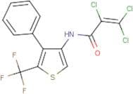 N1-[4-phenyl-5-(trifluoromethyl)-3-thienyl]-2,3,3-trichloroacrylamide