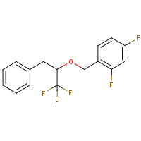 1-[(1-benzyl-2,2,2-trifluoroethoxy)methyl]-2,4-difluorobenzene