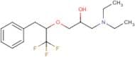 1-(1-benzyl-2,2,2-trifluoroethoxy)-3-(diethylamino)propan-2-ol