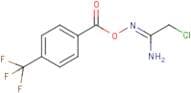 O1-[4-(trifluoromethyl)benzoyl]-2-chloroethanehydroximamide