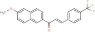1-(6-methoxy-2-naphthyl)-3-[4-(trifluoromethyl)phenyl]prop-2-en-1-one