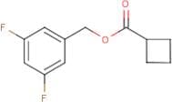 3,5-difluorobenzyl cyclobutane-1-carboxylate